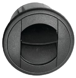 Picture of Heater Craft H5041B 3" Euro Vent Black Directional Louver with Shut Off