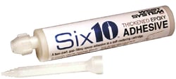 Picture of West Systems 610 Six10 Thickened Epoxy Adhesive Cartridge