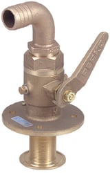 Picture of Perko 0834008PLB 1-1/2" Bronze Seacock with 90° Tail Piece