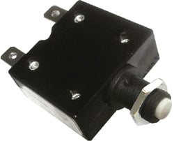 Picture of Sierra CB41210 Push Button Circuit Breaker 10 Amp White Panel Mount