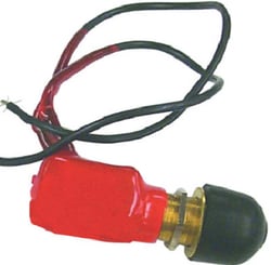 Picture of Sierra MP39350 Brass 10 Amp SPST Momentary Push-Button Switch