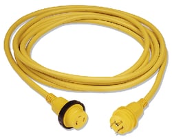 Picture of AFI 199117 Marinco 30A 125V Shore Power Cord 25ft with LED Indicator