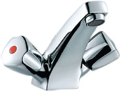 Picture of Scandvik 70001 Chrome Plated Brass Classic Basin Mixer Faucet