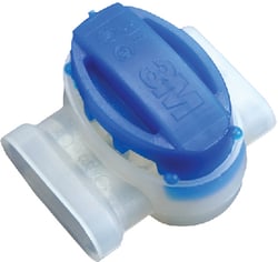 Picture of 3M 9230 Scotchlok Insulation Displacement Connector 22-14 AWG Blue