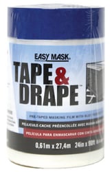 Picture of Trimaco 949560 Tape & Drape Pre-Taped Masking Film 4' x 72'