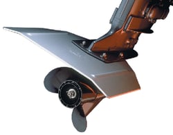 Picture of Davis Instruments 448 Whale Tail XL Aluminum Stabilizer and Ski Boat Fin