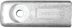 Picture of Martyr Anodes CM892227A Aluminum Trim Cylinder Anode for Mercury Verado 6