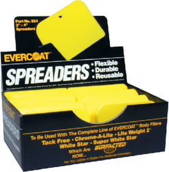 Picture of Evercoat 100524 3x4 Inch Plastic Body Filler Spreaders 72-Pack