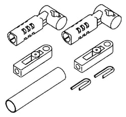 Picture of Uflex K56 Mercury Control Cable Adapter Kit for C2 C8 33C Style Cables