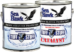 Picture of Seahawk Paints 1284GLKIT Tuff Stuff High-Build Epoxy Primer 2 Gallon Kit Light Gray