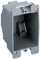 Picture of Hubbell HBL6079 Plastic Switch Outlet Box with Mounting Ears