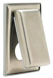 Picture of AFI 7879CR Stainless Steel Sealed Cover with Lid for Marine Receptacles