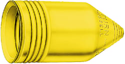 Picture of Hubbell HBL77CM16 Yellow Weatherproof Cord Connector Cover for 50A Plugs