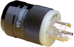 Picture of AFI 2018BP-24 Marinco 4-Wire 12/24V Trolling Motor Plug Male