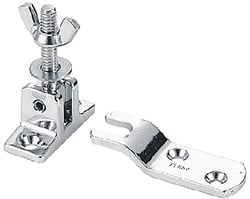 Picture of Perko 0697DP0CHR Hatch Fastener and Windshield Keeper Chrome Plated Brass
