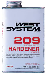 Picture of West Systems 209SA Extra Slow Hardener, .66 Pint