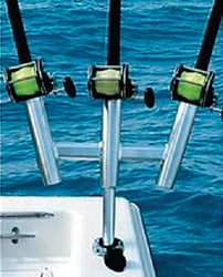 Picture of Taco Metals F31-0770BSA-1 Aluminum Kite 3 Gunnel Rod Holder Cluster