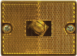 Picture of Optronics MC36ABP Stud Mount Marker Clearance Light Amber Lens Black Base