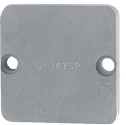 Picture of Martyr Anodes CM34762Z Zinc Square Plate Anode for Mercury MerCruiser Sterndrive