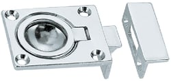 Picture of Perko 1051DP0CHR Flush Ring Pull Catch Chrome Plated Zinc Marine Hardware