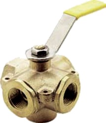 Picture of Conbraco/apollo 78-124-01 5-Port Fuel Tank Selector Ball Valve