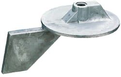 Picture of Martyr Anodes CM6884537102A Yamaha Skeg Anode Aluminum