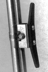 Picture of C. Sherman Johnson 40-506 Nylon Coated Aluminum Rail Cleat 7/8" - 1"