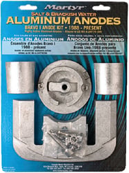 Picture of Martyr Anodes CMBRAVO1KITA Mercruiser Bravo I Anode Kit - Aluminum