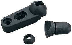Picture of Sea-Dog Line 324300-1 Windshield Brace Foot, Black, Pair