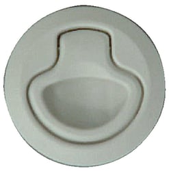Picture of Teak Isle 29200 Flush Slam Latch Non-Locking White Marine Grade