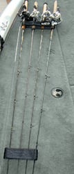 Picture of Boatbuckle F15433 Deck Mount Rod Hold-Down with Hook & Loop Strap
