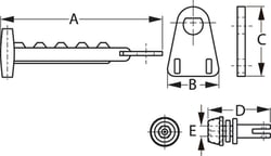Picture of Sea-Dog Line 324380-1 Side Vent Adjuster Kit