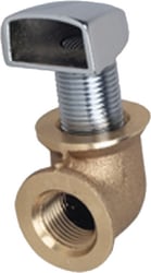 Picture of Perko 0503DP4CHR Gas Tank Vent with Elbow Chrome Plated Bronze 1/2 Inch