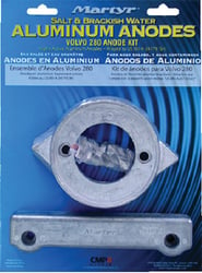 Picture of Martyr Anodes CM280KITA Aluminum Anode Kit for Volvo Penta 280 Sterndrive