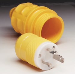 Picture of AFI 305CRPN.VPK Marinco 30A 125V Locking Shore Power Plug and Cover Value Pack