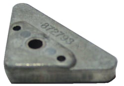 Picture of Camp Zinc 872793 Triangle Zinc Anode for Volvo Penta SX DPX Outdrive