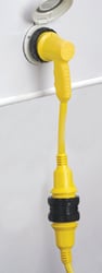 Picture of AFI 1RPC Right Angle Shore Power Adapter 30A 125V Marine Cordset