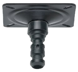 Picture of Attwood Marine 19000 Snap-Lok 1.77 Inch Marine Boat Seat Mount Black E-Coat Steel 3-Degree Tilt