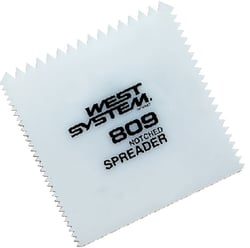 Picture of West System 809 Notched Spreader for Epoxy Application