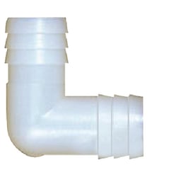 Picture of Brass Fittings EL58HB Nylon Hose Barb Elbow 5/8 x 5/8 Inch
