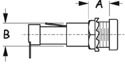 Picture of Sea-Dog Line 420504-1 AGC Fuse Holder with Spade Terminal