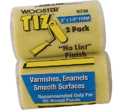 Picture of Wooster Brush R7303 TIZ Foam Roller Twin Pack for Oil-Based Paints