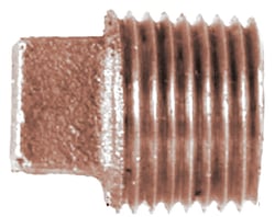 Picture of Brass Fittings 44654 Bronze Square Head Cored Plug 3/4" NPT