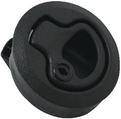 Picture of Teak Isle 29203 Flush Slam Latch, Locking, Black Marine Hardware