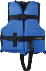 Picture of Full Throttle 10300050000112 General Purpose Child Life Jacket Blue/Black Type III PFD
