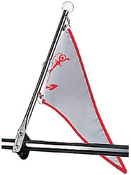 Picture of Sea-Dog Line 327120-1 Stainless Steel Rail Mount Flag Pole
