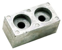 Picture of Camp Zinc 6E545251 Yamaha Outboard Trim Tab Zinc Anode
