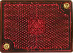 Picture of Anderson Manufacturing E114R Red Stud Mount Side Marker Light