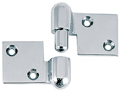 Picture of Perko 0149DP0CHR Left Hand Pull Apart Hinge Chrome Bronze