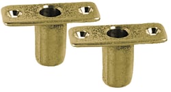 Picture of Perko 0831DP0PLB Manganese Bronze Top Mount Rowlock Socket Pair